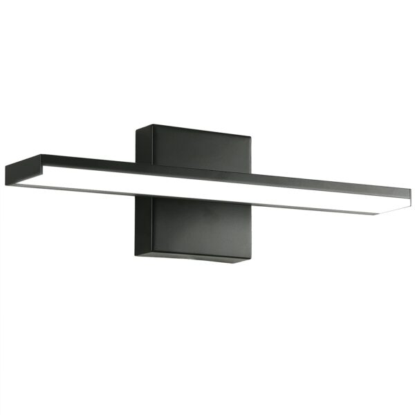 YIQAN LED-Spiegelleuchte 40cm 12W 6000K – Badezimmerleuchte IP44 für klares Licht