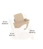 Stokke Tripp Trapp Baby Set² Natur – Hochstuhl-Aufsatz für 6–36 Monate – Bild 3