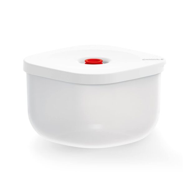 Guzzini SAVE IT Vakuumbehälter (M) 1150 cc – Luftdichter Frischhaltebehälter Weiss