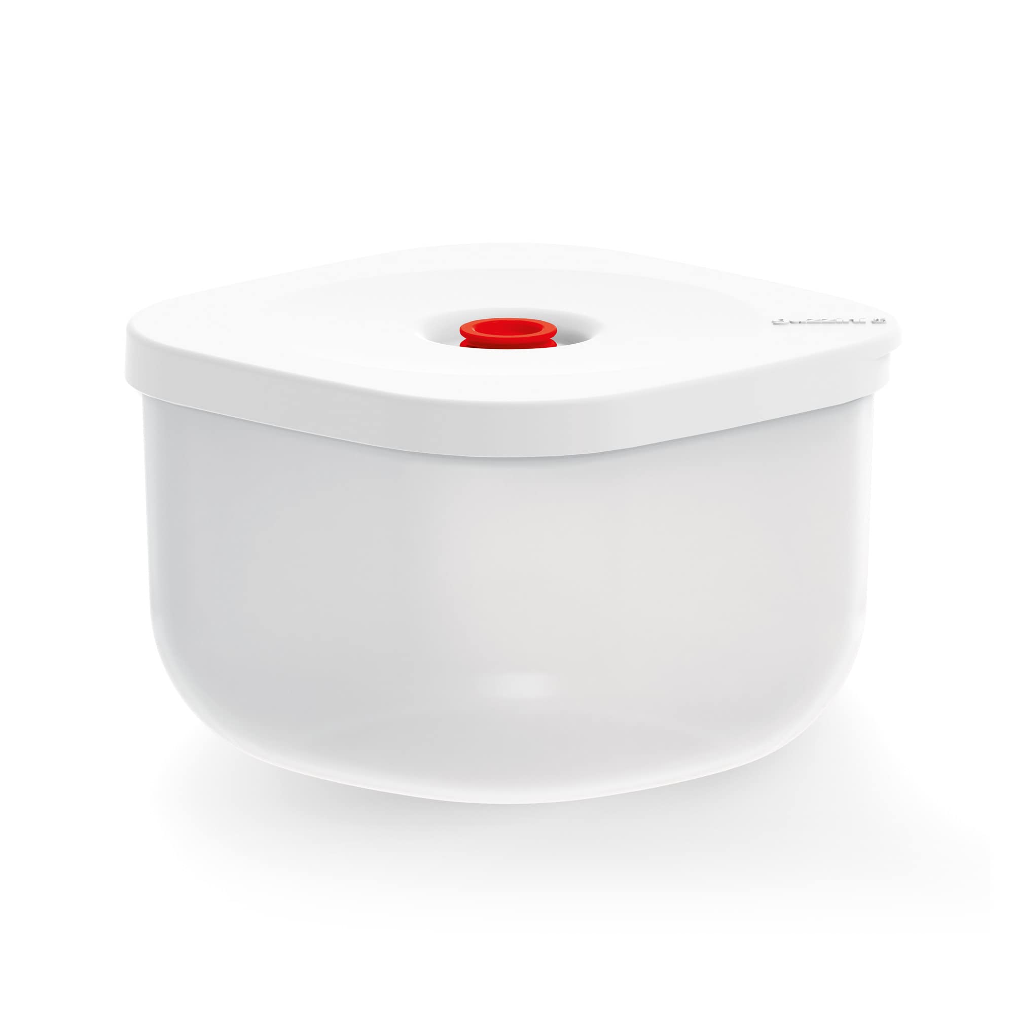 Guzzini SAVE IT Vakuumbehälter (M) 1150 cc – Luftdichter Frischhaltebehälter Weiss