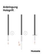 Hussala Diamond Wachsfackeln 50er Set – bis 90 Min Brenndauer mit Holzstab & Tropfschutz – Bild 6