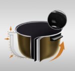 Redmond RMC-90 RU Multikocher 5L – 45 Programme mit russischer Bedienung & 3D-Heizsystem – Bild 4