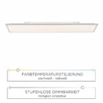 SellTec LED Deckenleuchte dimmbar mit Fernbedienung – CCT Lichttemperatur warmweiß bis kaltweiss – Bild 5