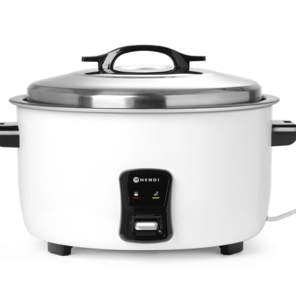 HENDI Reiskocher 10L mit Warmhaltefunktion – Für 50 Tassen Reis, Gastronomie-Qualität
