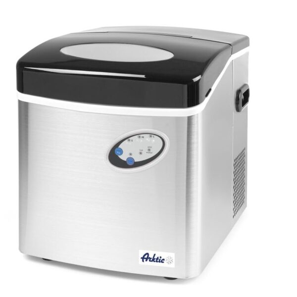HENDI Eiswürfelmaschine 150er – 15 kg/24h Kapazität mit Edelstahlgehäuse