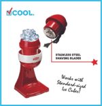 Courant CSM2081 Schneekegel-Maschine – Festliches Rot für schnelle Eiscreme-Genüsse – Bild 6