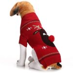 ABRRLO Weihnachtspullover für Hunde XXL – Warmer Strickpullover mit festlichem Design – Bild 7
