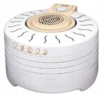 MPM MSG-03 Dörrautomat mit 4 Tabletts 28 cm – 250W Dehydrator für Obst, Gemüse & Fleisch – Bild 3