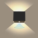 URAQT LED Wandleuchte mit Bewegungsmelder – 4000 mAh Akku, USB-Aufladbar, 450 Lumen