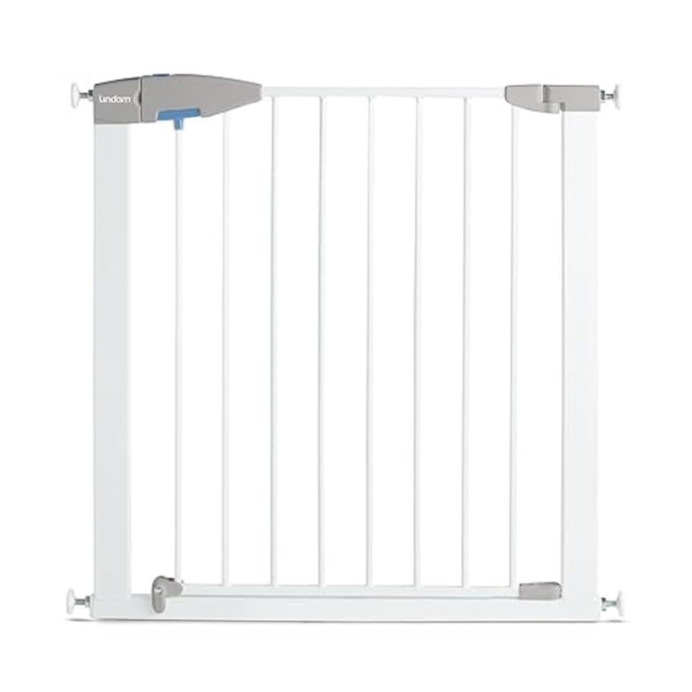 Lindam by Munchkin Sure Shut Druckgitter 76–82 cm – Treppenschutz ohne Bohren