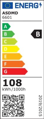 ASDMD LED Deckenleuchte 90cm Aluminium – Dimmbar mit Fernbedienung & 3000K-6000K – Bild 9