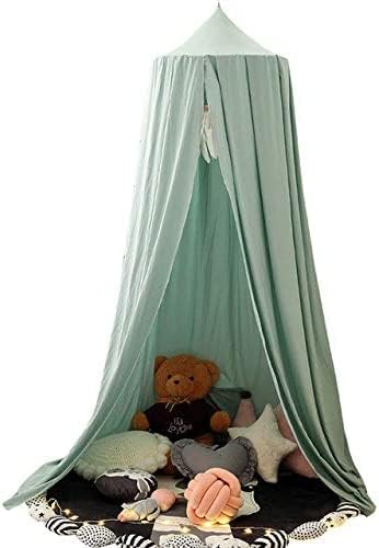 LINONI Baby Baldachin 240 cm Höhe – Chiffon Moskitonetz für sicheren Schlaf & Spielbereich