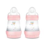 MAM Easy Start 160 ml Babyflasche 2er-Set – Anti-Kolik-Flaschen für gemischtes Stillen – Bild 2