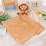 Apricot Lamb Schlaf-gut-Löwe 33 cm – Weiches Beruhigungstuch & Kuscheltier für Neugeborene – Bild 7