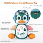 MOONTOY Pinguin Musikspielzeug ab 10 Monaten – Lernspielzeug mit Licht & Sound für Babys – Bild 7