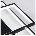 XIN'S LED Deckenleuchte 80W 90cm – Moderne Wohnzimmerlampe mit stufenloser Farbtemperatur – Bild 8