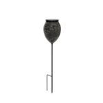 JOYCREATOR 2er Set Metall Solarleuchten – IP65 Orientalische Gartenleuchte Warmweiss für Aussen – Bild 4