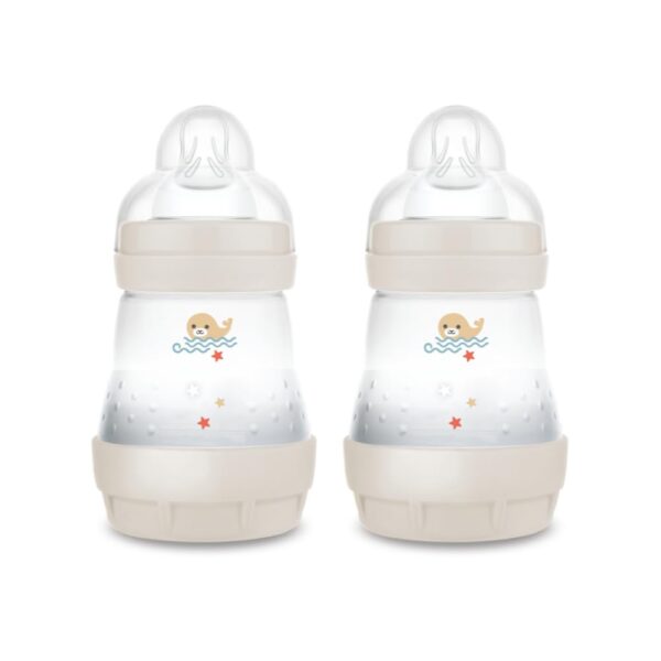 MAM Easy Start 160 ml Babyflasche 2er-Set – Anti-Kolik-System für Neugeborene