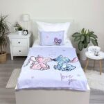 Jerry Fabrics Lilo & Stitch Baby Bettwäsche 100x135 cm – Wende-Design für Kleinkinder – Bild 2