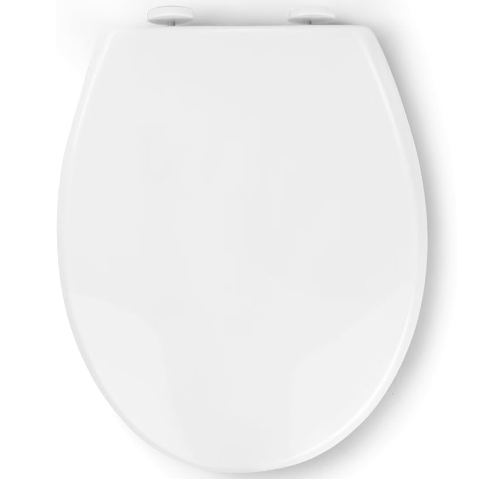 Pipishell WC-Sitz mit Absenkautomatik & Quick-Release – O-Form Toilettensitz Weiss