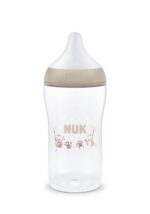 NUK Perfect Match Babyflasche 260 ml – Anti-Kolik für 3+ Monate | 2er Set Affe – Bild 4