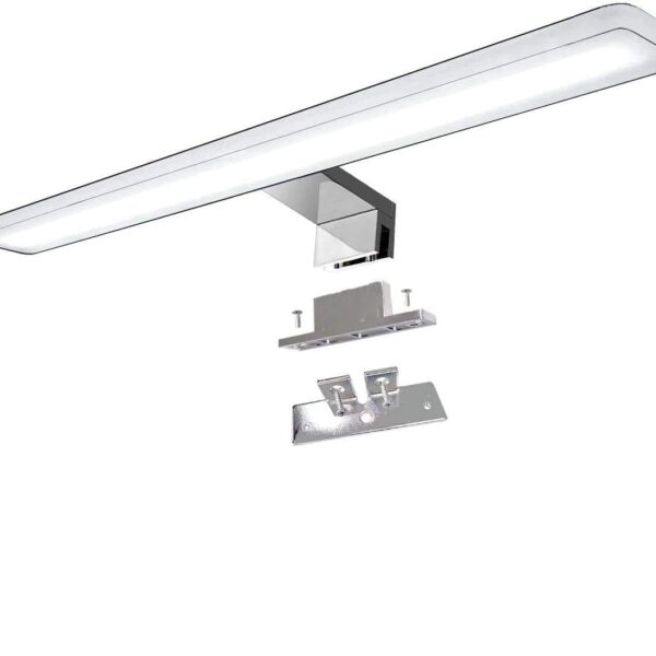 YIQAN LED Spiegelleuchte 30cm 880lm 6000K – Badezimmer Spiegellampe IP44 wasserdicht