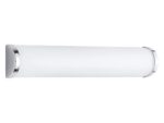 Trio Leuchten Wandleuchte Xavi 3-flammig Chrom – Moderne Glasleuchte 41cm
