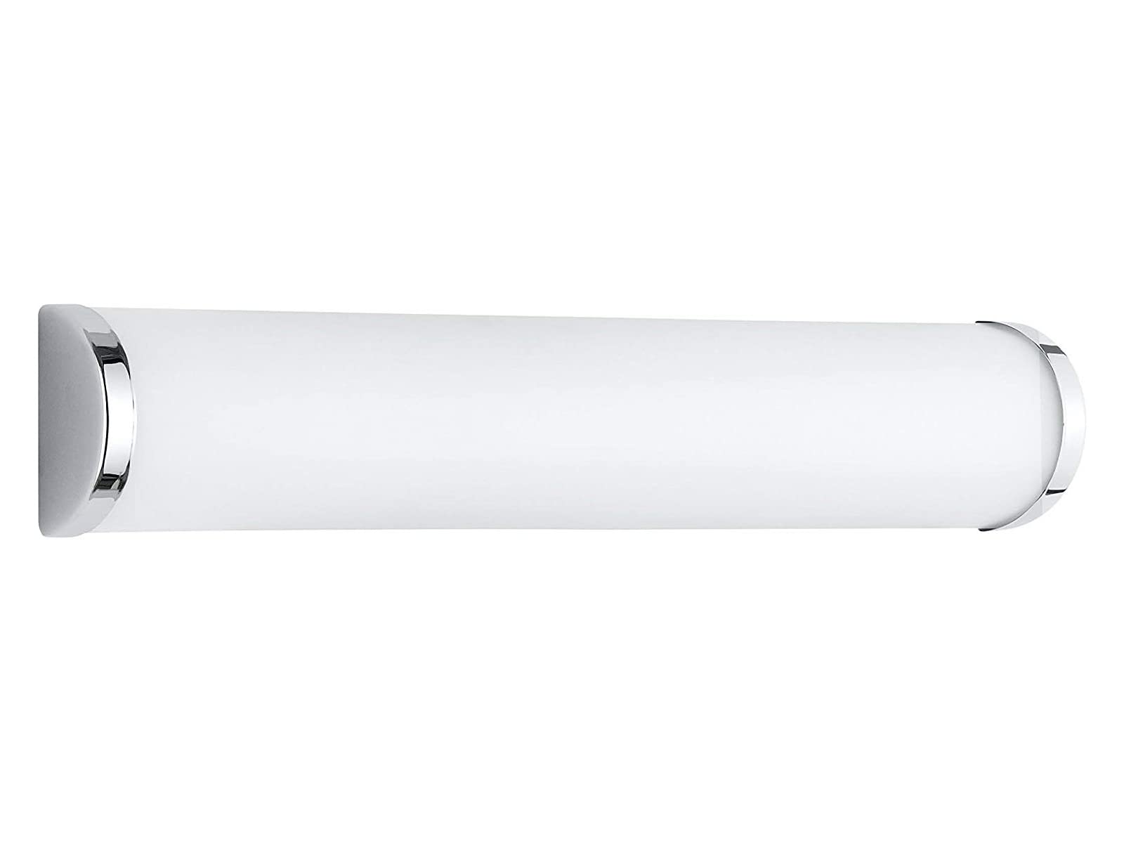 Trio Leuchten Wandleuchte Xavi 3-flammig Chrom – Moderne Glasleuchte 41cm