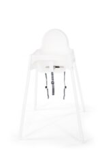 IKEA ANTILOP Hochstuhl mit Sicherungsgurt – Kinderstuhl in Weiss für sicheres Essen