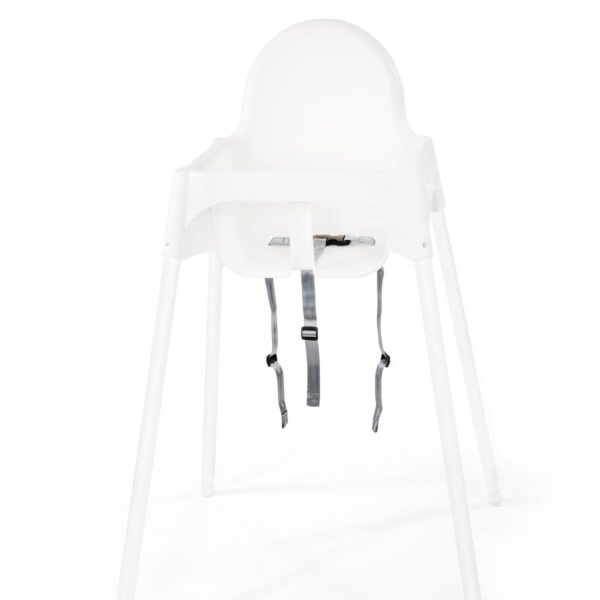 IKEA ANTILOP Hochstuhl mit Sicherungsgurt – Kinderstuhl in Weiss für sicheres Essen