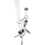 Metal Jack Feuerrohr Premium 129,5 cm – Pelletfackel aus Edelstahl & Borsilikatglas – Bild 2