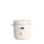 CREATE Reiskocher 1.2L Cremeweiß – Multifunktional mit Dampfgarer & 24h Timer