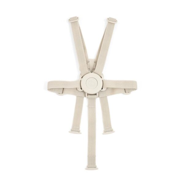Stokke Haltegurt Beige – 5-Punkt-Sicherheitsgurt für Tripp Trapp Baby Set² (6–36 Monate)
