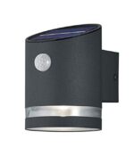 LED Solar Außenwandleuchte Salta mit Bewegungsmelder – Stromsparend für Hauseingang & Garten