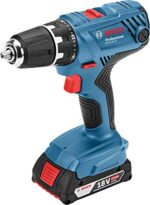 Bosch Professional GSR 18V-21 Akku Bohrschrauber – 55 Nm Drehmoment mit 2 Akkus & Ladegerät – Bild 4