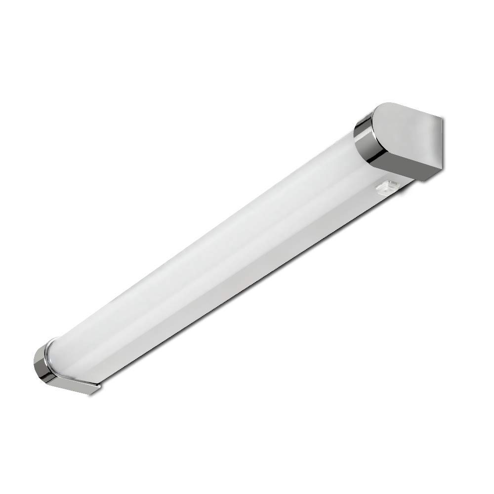 Kwazar Luminaire LED-Spiegelleuchte 12W – Badezimmer Wandleuchte mit Schalter & IP44