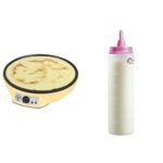 Bestron Crêpes Maker mit Teigportionierer 700 ml – Professionelle Crêpes & Pfannkuchen