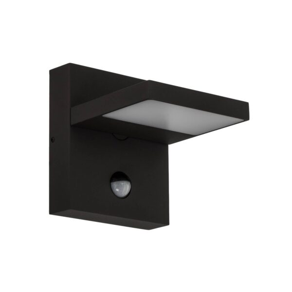 Lucande LED Wandleuchte aussen mit Bewegungsmelder – 60° schwenkbar IP54 für Garten