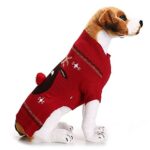ABRRLO Weihnachtspullover für Hunde XXL – Warmer Strickpullover mit festlichem Design – Bild 8