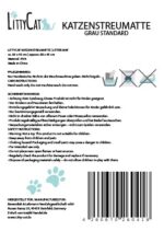 Littycat Katzenstreumatte 60x45cm – Zweilagig, wasserdicht, Antirutsch für saubere Böden – Bild 8