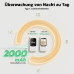 GHB Babyphone mit Kamera 720P HD – Sicherer Baby Monitor mit 15h Akku & Nachtsicht – Bild 3