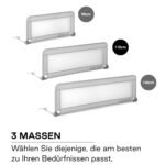 Jané Klappbares Kinderbettgitter 110 cm – Sicherheit & Atmungsaktivität mit Transporttasche – Bild 4