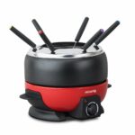 H.Koenig ALP1800 Elektrisches Fonduegerät 2L – Edelstahl Set für 6 Personen – Bild 3