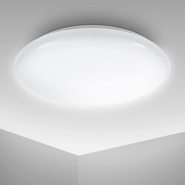 B.K.Licht LED Deckenleuchte 12W – 1200 Lumen Neutralweiss für alle Räume