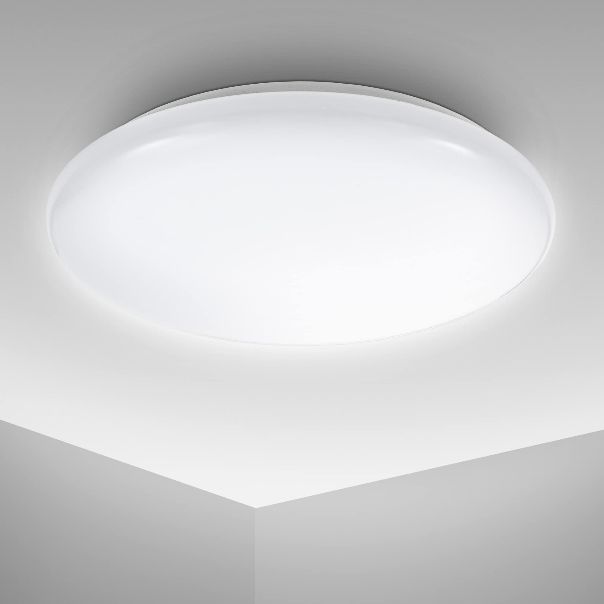 B.K.Licht LED Deckenleuchte 12W – 1200 Lumen Neutralweiss für alle Räume