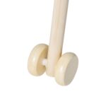 Knorrtoys Steckenpferd Blacky 95 cm – Hochwertiges Spielpferd mit Holzrädern für Kinder – Bild 12