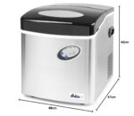HENDI Eiswürfelmaschine 150er – 15 kg/24h Kapazität mit Edelstahlgehäuse – Bild 6