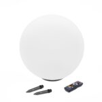 Esotec Solar Leuchtkugel Liana 40cm – 10 Lichtfarben mit Fernbedienung & Timer