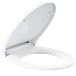 Pipishell WC-Sitz mit Absenkautomatik & Quick-Release – O-Form Toilettensitz Weiss – Bild 9