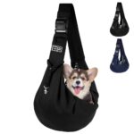 Adiwo Hundetragetasche bis 7.5 kg – Wendbare Transporttasche mit Sicherheitsgurt – Bild 9